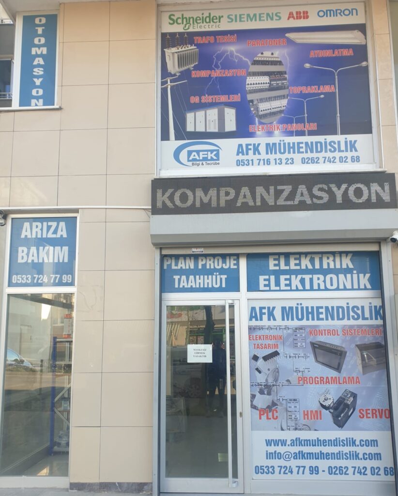 AFK Mühendislik, Gebze otomasyon firması, Gebze mühendislik firması