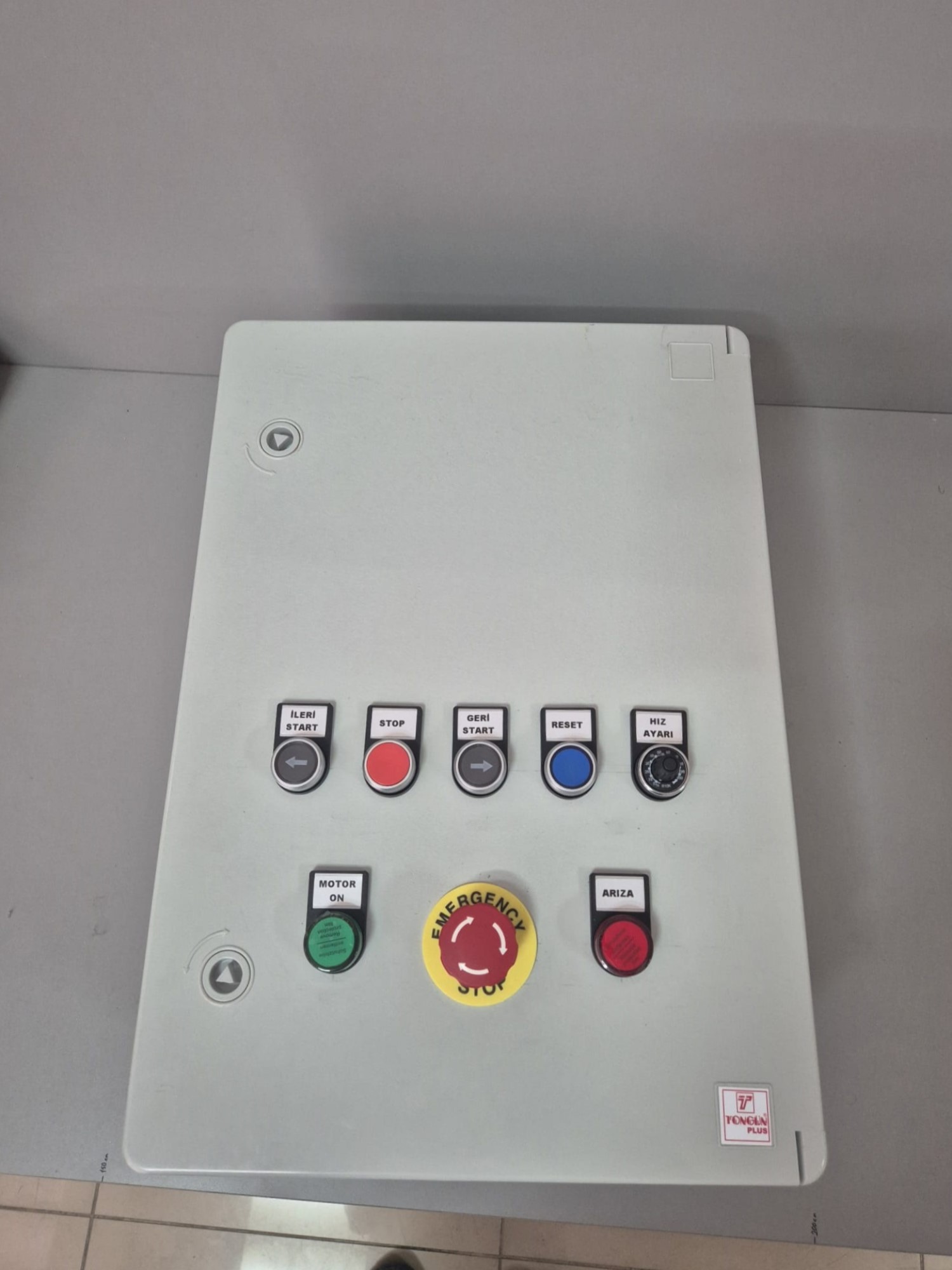 2.2kW Monofaze Sürücülü İleri Geri Motor Panosu